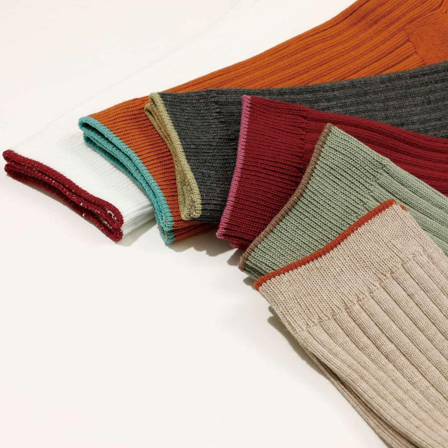 靴下 レディース 23-25cm OBSCURE SOCKS W KERRIA  オブスキュアソックス ケリア ソックス コットン 日本製 抗菌 消臭 クッション ズレ防止 パイル編み おしゃれ | OBSCURE SOCKS | 13