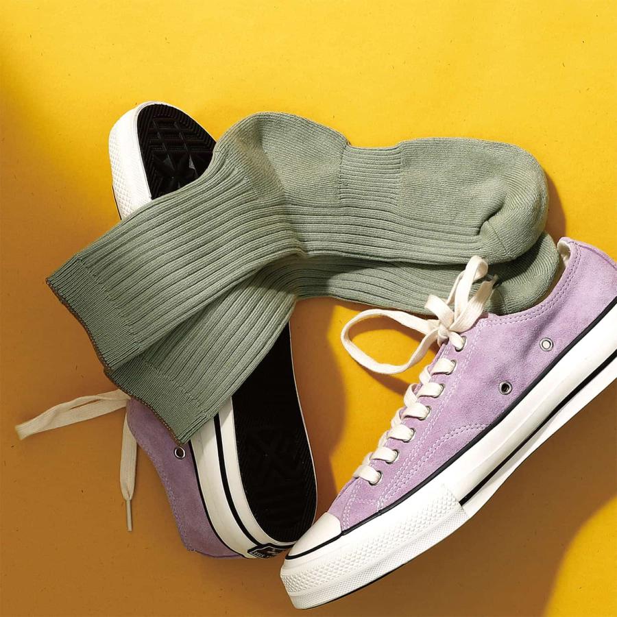 靴下 レディース 23-25cm OBSCURE SOCKS W KERRIA  オブスキュアソックス ケリア ソックス コットン 日本製 抗菌 消臭 クッション ズレ防止 パイル編み おしゃれ | OBSCURE SOCKS | 21