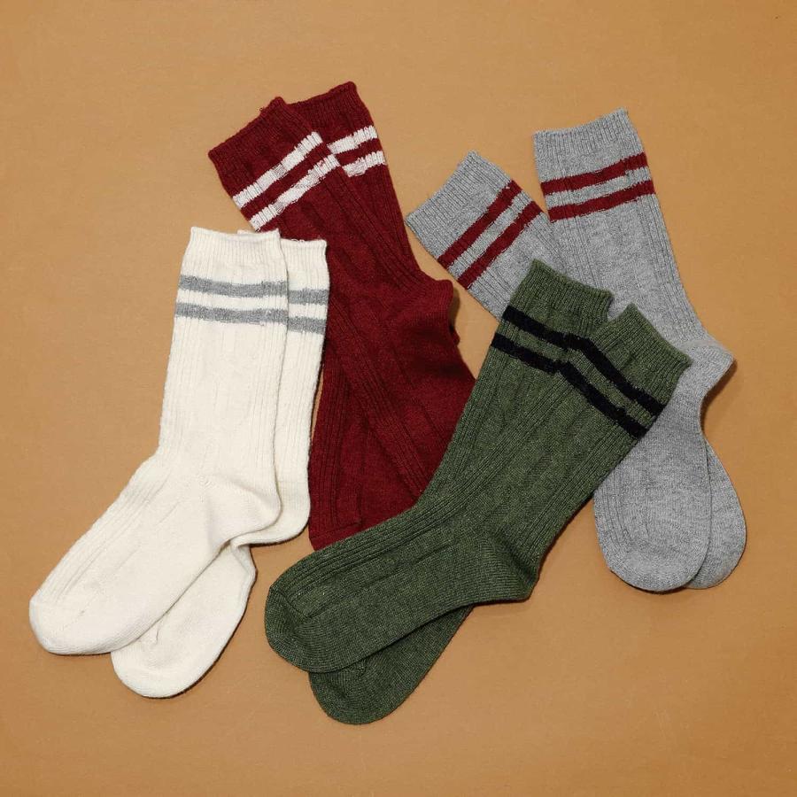 靴下 メンズ 25-28cm OBSCURE SOCKS M TORREYA  オブスキュアソックス トレヤ ソックス ウール 日本製 おしゃれ | HIGHTIDE | 18