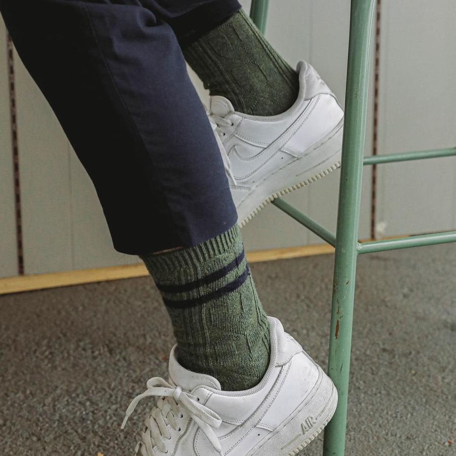 靴下 メンズ 25-28cm OBSCURE SOCKS M TORREYA  オブスキュアソックス トレヤ ソックス ウール 日本製 おしゃれ | HIGHTIDE | 12