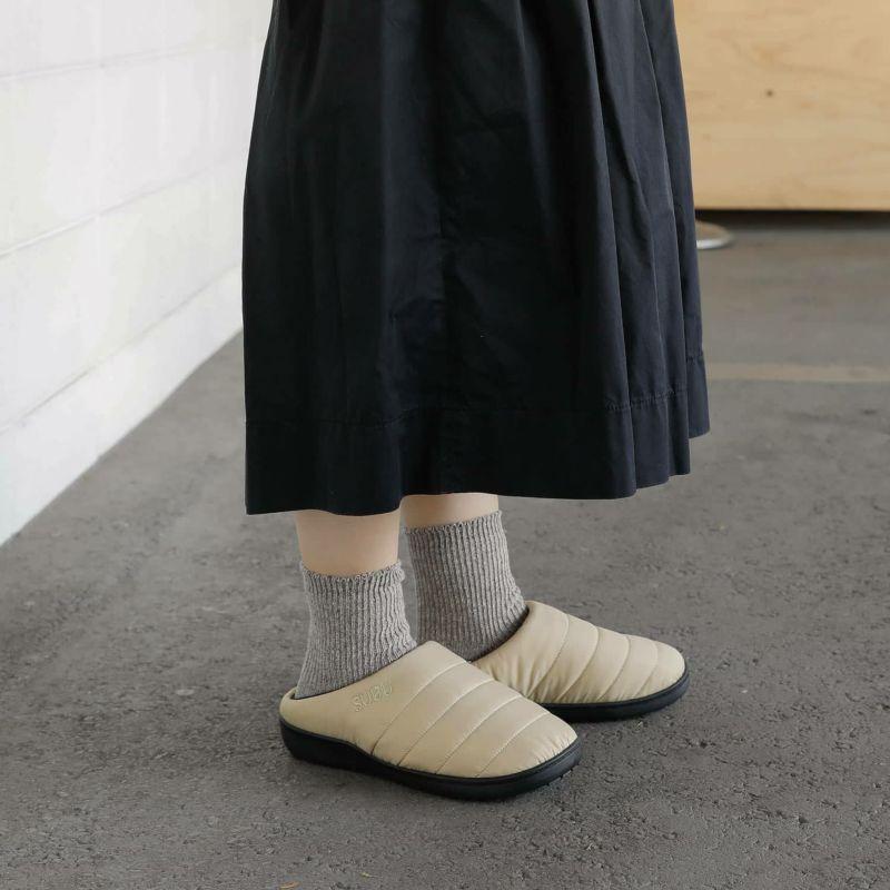 靴下 レディース 23-25cm OBSCURE SOCKS W ALNUS オブスキュアソックス アルナス ソックス コットン 日本製 厚手 おしゃれ | HIGHTIDE