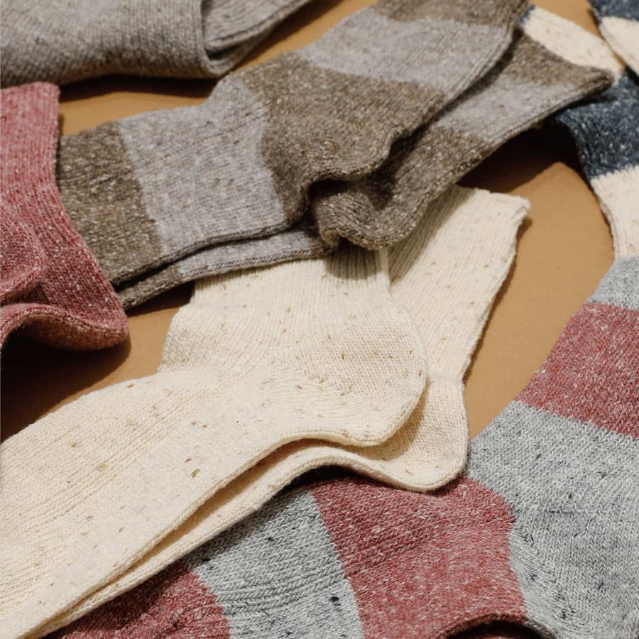 靴下 レディース 23-25cm OBSCURE SOCKS W ALNUS オブスキュアソックス アルナス ソックス コットン 日本製 厚手 おしゃれ | HIGHTIDE | 22