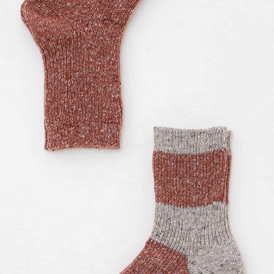 靴下 レディース 23-25cm OBSCURE SOCKS W ALNUS オブスキュアソックス アルナス ソックス コットン 日本製 厚手 おしゃれ | HIGHTIDE | 07