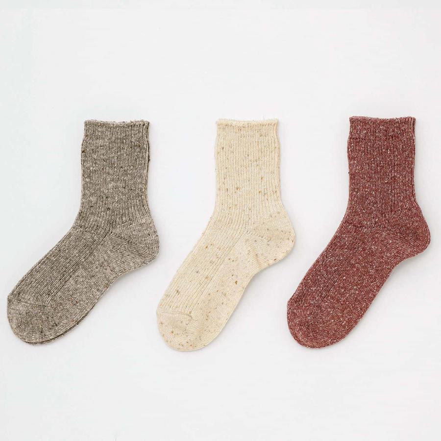 靴下 レディース 23-25cm OBSCURE SOCKS W ALNUS オブスキュアソックス アルナス ソックス コットン 日本製 厚手 おしゃれ | HIGHTIDE | 11