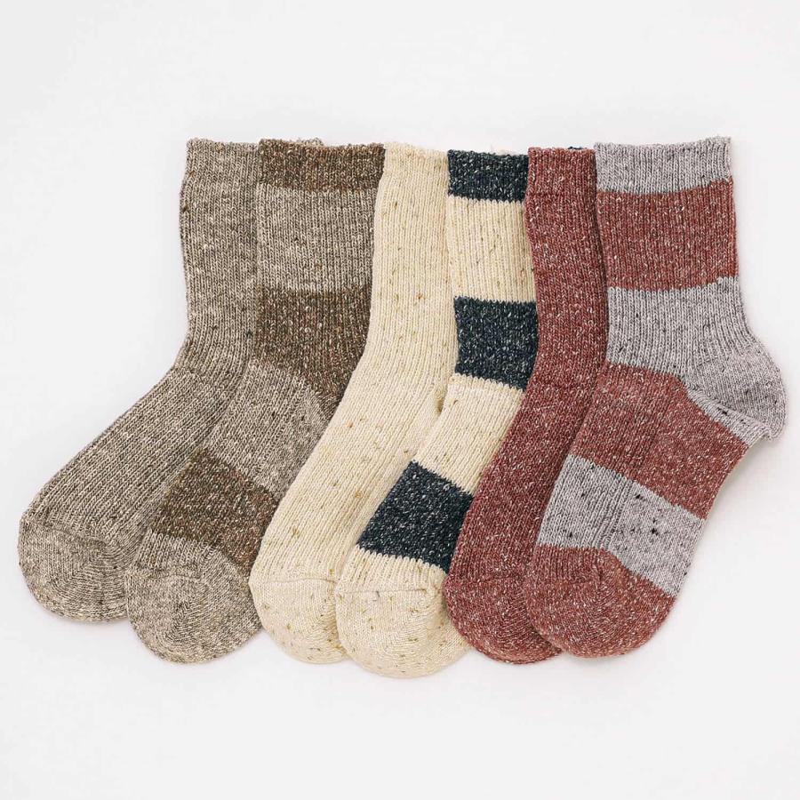 靴下 レディース 23-25cm OBSCURE SOCKS W ALNUS オブスキュアソックス アルナス ソックス コットン 日本製 厚手 おしゃれ | HIGHTIDE | 15