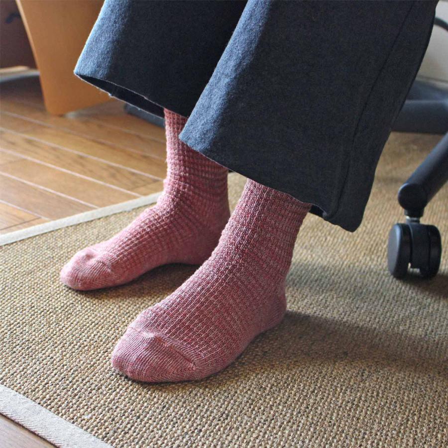 靴下 レディース OBSCURE SOCKS W TILIA オブスキュアソックス ティリア ソックス 23-25cm スニーカー 日本製 春 夏 おしゃれ | HIGHTIDE