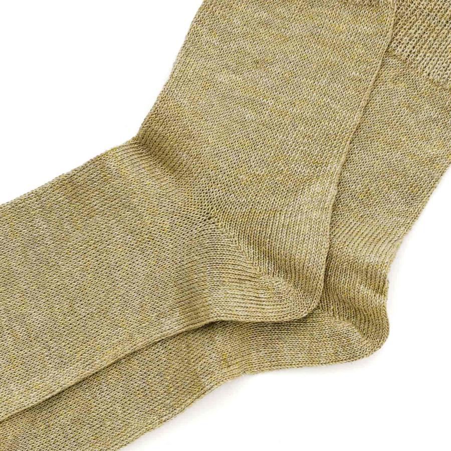 靴下 ソックス レディース OBSCURE SOCKS W CAMELLIA オブスキュアソックス カメリア （レディース） 23-25cm リネン 無地 日本製 おしゃれ プレゼント ギフト | OBSCURE SOCKS | 08