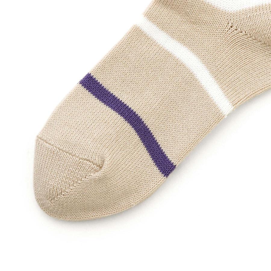 靴下 ソックス レディース OBSCURE SOCKS W BOUGAINVILLEA オブスキュアソックス ブーゲンビリア （レディース） 23-25cm 春 夏 ボーダー 日本製 | OBSCURE SOCKS | 07