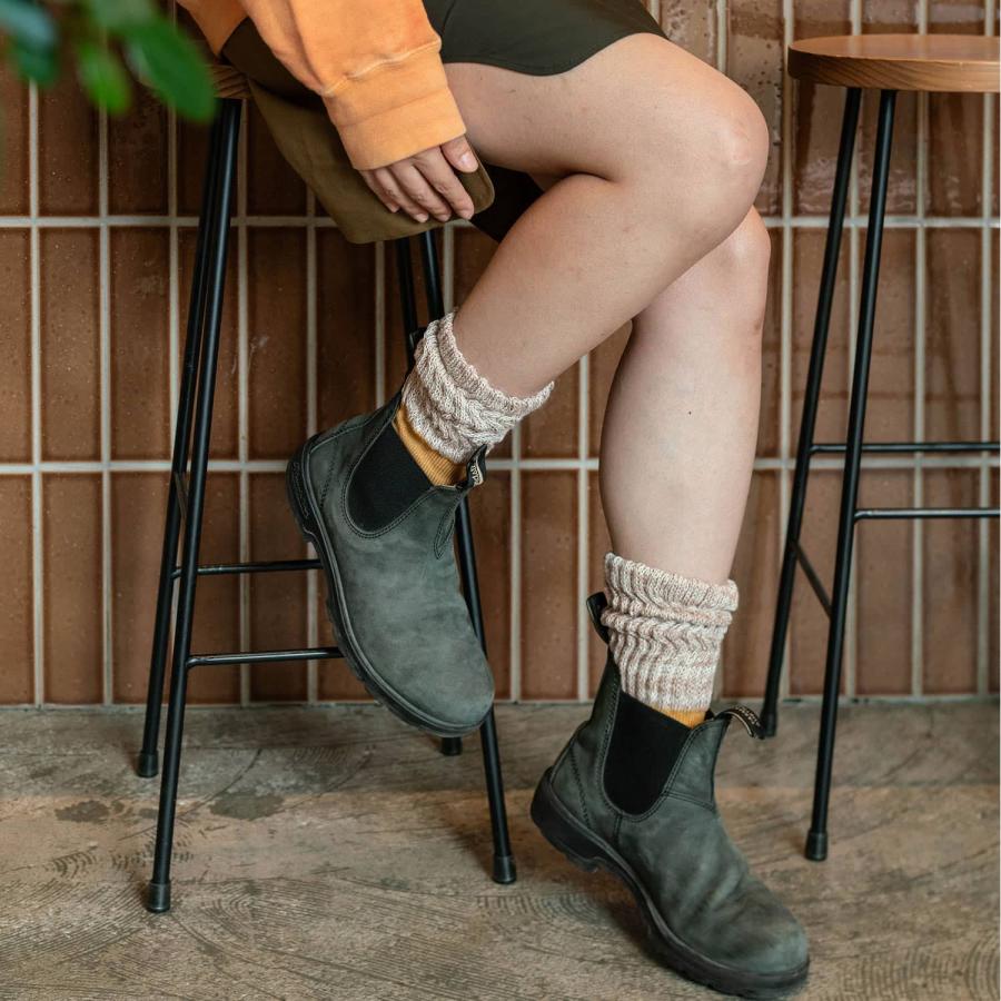 レディース 靴下 OBSCURE SOCKS W ACACIA オブスキュアソックス アカシア （レディース） ソックス 23-25cm 秋 冬 日本製 おしゃれ プレゼント ギフト | OBSCURE SOCKS | 21