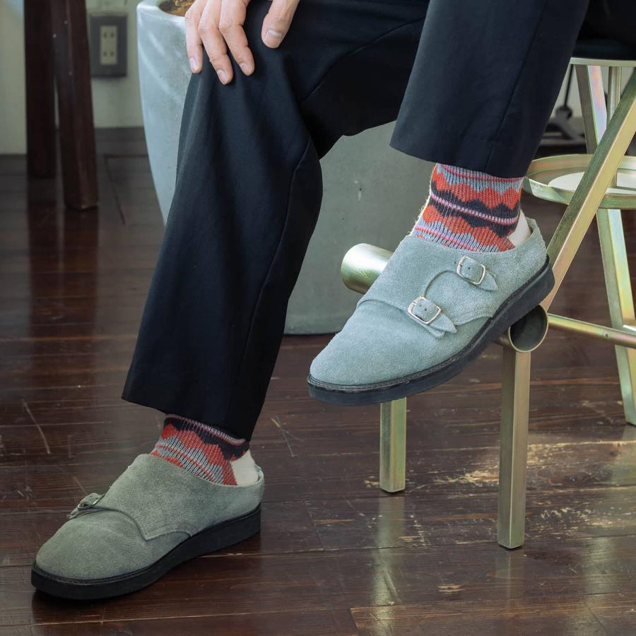 メンズ 靴下 OBSCURE SOCKS M HOVENIA オブスキュアソックス ホべニア （メンズ） ソックス 25-28cm 秋 冬 日本製 おしゃれ プレゼント ギフト | OBSCURE SOCKS | 12