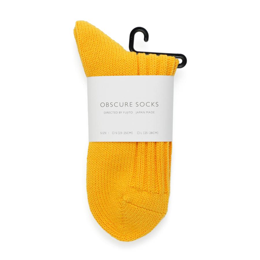 靴下 メンズ OBSCURE SOCKS オブスキュアソックス M MAGNOLIA SHORT マグノリア ショート（メンズ） 25-28cm 日本製 無地 ショート丈 | OBSCURE SOCKS | 08
