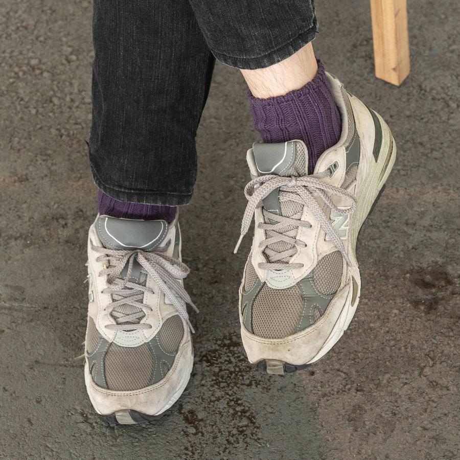 靴下 メンズ OBSCURE SOCKS オブスキュアソックス M MAGNOLIA SHORT マグノリア ショート（メンズ） 25-28cm 日本製 無地 ショート丈 | OBSCURE SOCKS | 12