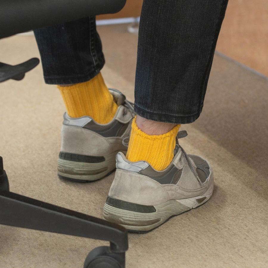 靴下 メンズ OBSCURE SOCKS オブスキュアソックス M MAGNOLIA SHORT マグノリア ショート（メンズ） 25-28cm 日本製 無地 ショート丈 | OBSCURE SOCKS | 11