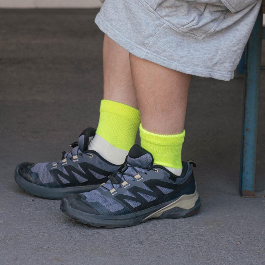 靴下 メンズ OBSCURE SOCKS オブスキュアソックス M NEUNEON ノイネオン（メンズ） 25-28cm 日本製 ネオンカラー 蛍光 | OBSCURE SOCKS | 12