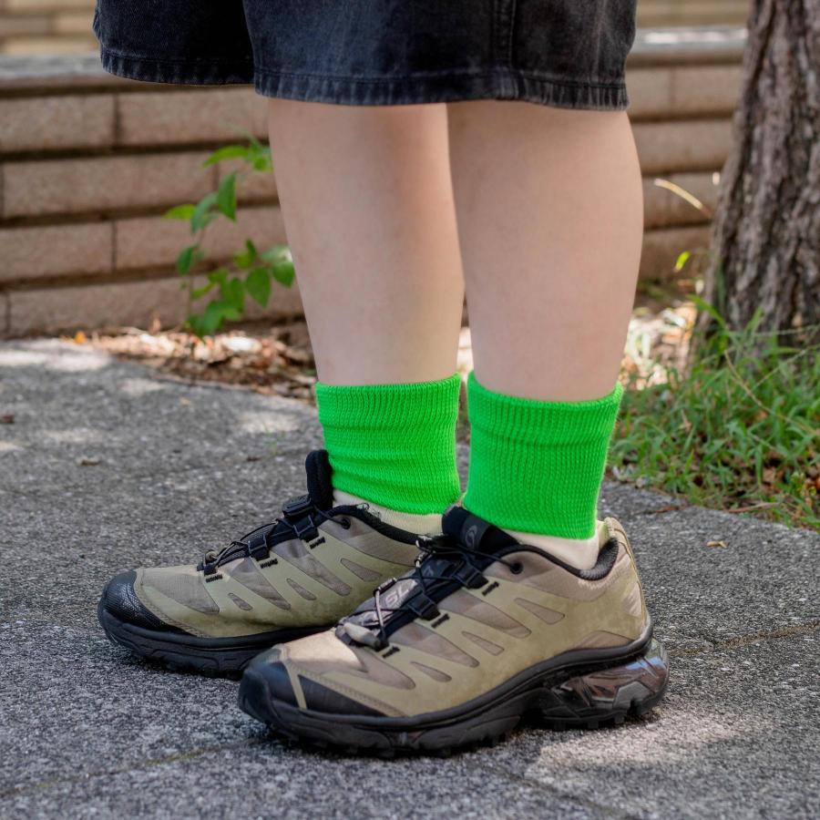 靴下 レディース OBSCURE SOCKS オブスキュアソックス W NEUNEON ノイネオン（レディース） 23-25cm 日本製 ネオンカラー 蛍光 | OBSCURE SOCKS | 12