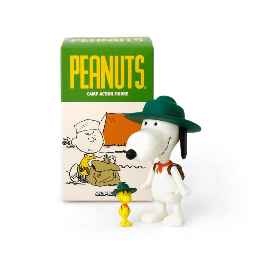 【SNOOPY】プライズ7種グッズセット Super7 Peanuts Blind Box Wave 3 Camp スーパー7 ピーナッツ