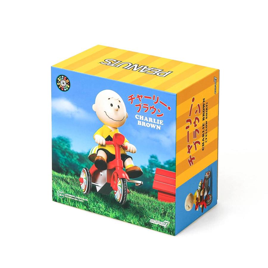 Super7 Peanuts Super Cycles - Charlie Brown (Yellow Shirt w/ Red Trike) スーパーサイクル チャーリー・ブラウン イエローシャツ／レッドトライク |  | 11