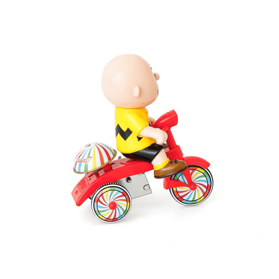 Super7 Peanuts Super Cycles - Charlie Brown (Yellow Shirt w/ Red Trike) スーパーサイクル チャーリー・ブラウン イエローシャツ／レッドトライク |  | 03