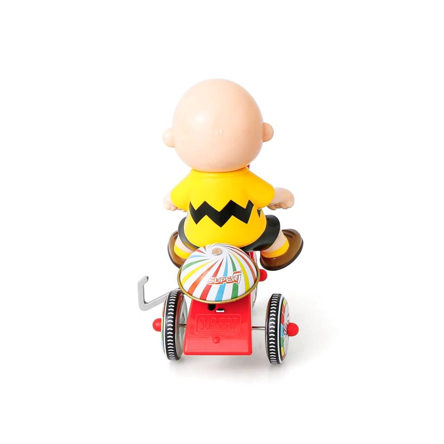 Super7 Peanuts Super Cycles - Charlie Brown (Yellow Shirt w/ Red Trike) スーパーサイクル チャーリー・ブラウン イエローシャツ／レッドトライク |  | 04