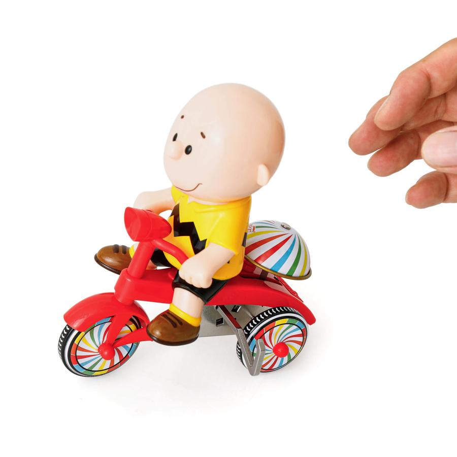 Super7 Peanuts Super Cycles - Charlie Brown (Yellow Shirt w/ Red Trike) スーパーサイクル チャーリー・ブラウン イエローシャツ／レッドトライク |  | 10