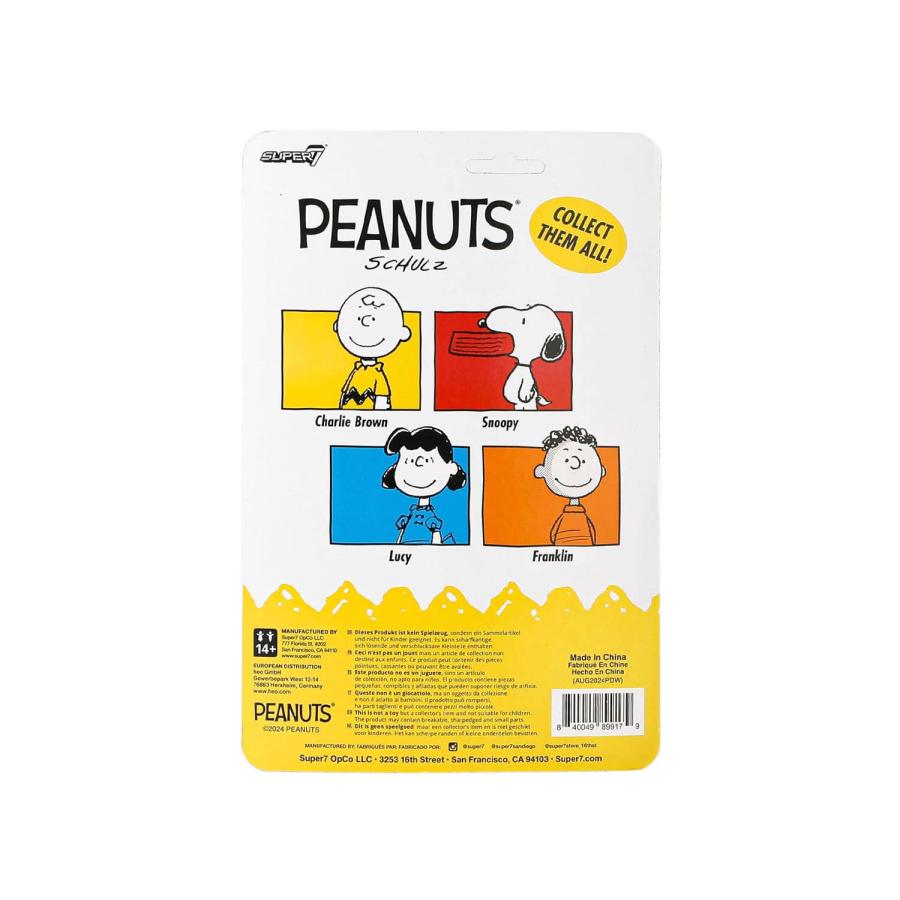 スヌーピー　super7 PEANUTS チャーリーブラウン　フィギュア PEANUTS フィギュア Super7 Peanuts FUN! Wave 1 Charlie Brown