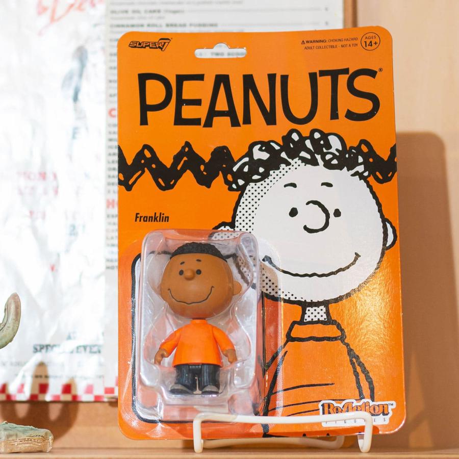 Super7 Peanuts ReAction Figures Wave 7 リアクションフィギュア ウェーブ7 フランクリン スヌーピー グッズ スヌーピー フィギュア スーパー7 フィギュア | PEANUTS | 12