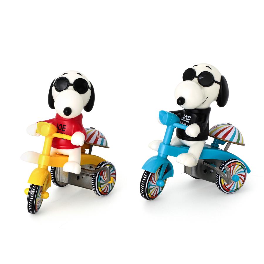 フィギュア Super7 Peanuts Super Cycles  - Joe Cool (Red Shirt w/ Yellow Trike) スーパー7 ピーナッツ スーパーサイクル ジョークール  スヌーピー グッズ |  | 08