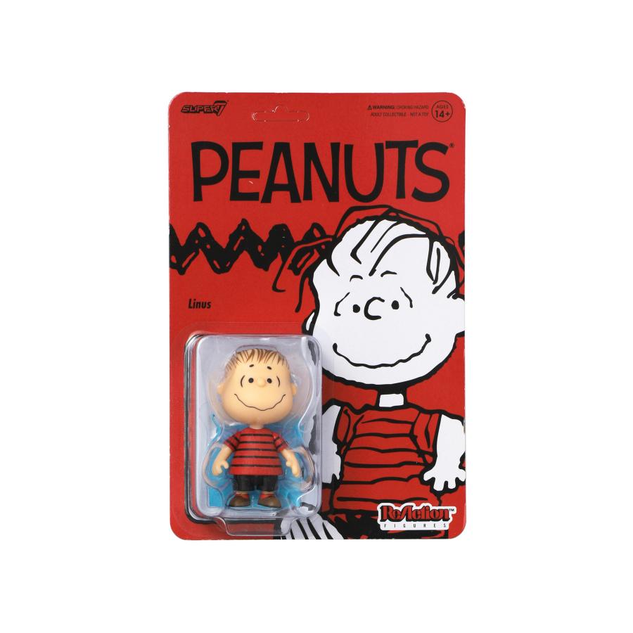 フィギュア Super7 Peanuts ReAction Figures Wave 8 Linus リアクションフィギュア ライナス スヌーピー グッズ スヌーピー スーパー7 フィギュア | SNOOPY | 09