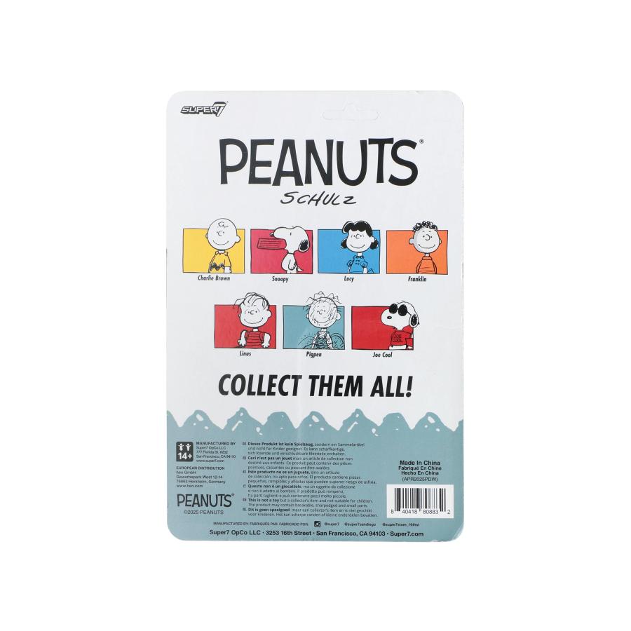フィギュア Super7 Peanuts ReAction Figures Wave 8 Pig Pen リアクションフィギュア ピッグペン スヌーピー グッズ スヌーピー スーパー7 フィギュア | SNOOPY | 11