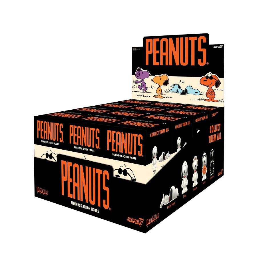 スヌーピー フィギュア Super7 Peanuts ブラインドボックス フラット W06 スヌーピー スーパー7 フィギュア | PEANUTS | 07