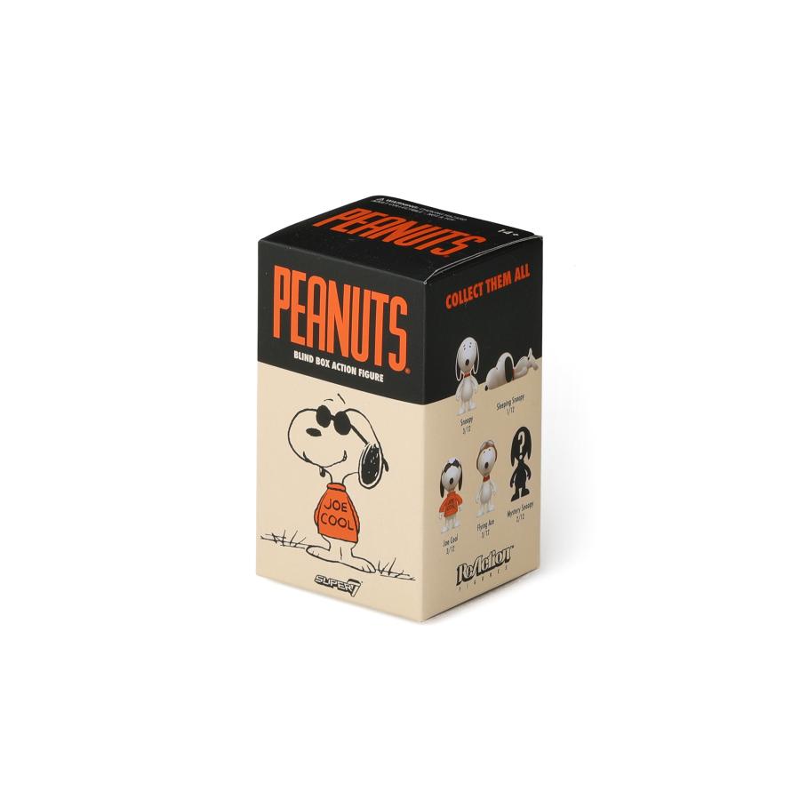 スヌーピー フィギュア Super7 Peanuts ブラインドボックス フラット W06 スヌーピー スーパー7 フィギュア | PEANUTS | 09