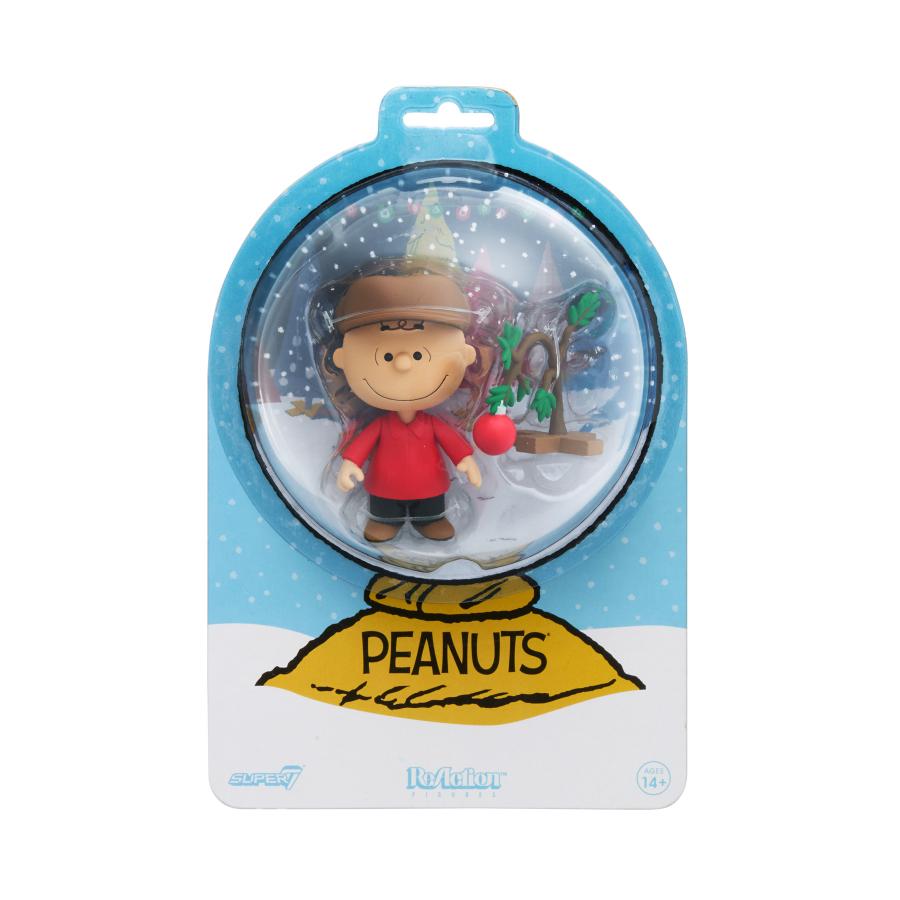 フィギュア スヌーピー / SUPER7 Peanuts Snow Globe Card Back チャーリー・ブラウン アンド サッドツリー Charlie Brown and Sad Tree / スーパー7 | Super7
