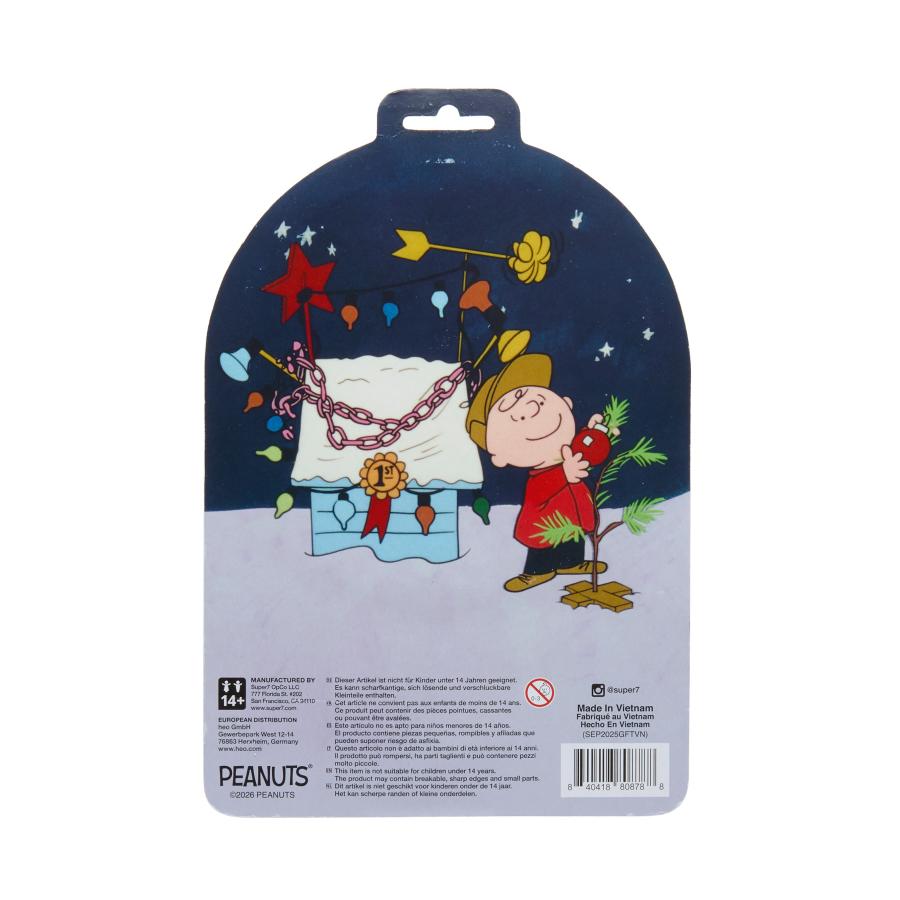 フィギュア スヌーピー / SUPER7 Peanuts Snow Globe Card Back チャーリー・ブラウン アンド サッドツリー Charlie Brown and Sad Tree / スーパー7 | Super7 | 11