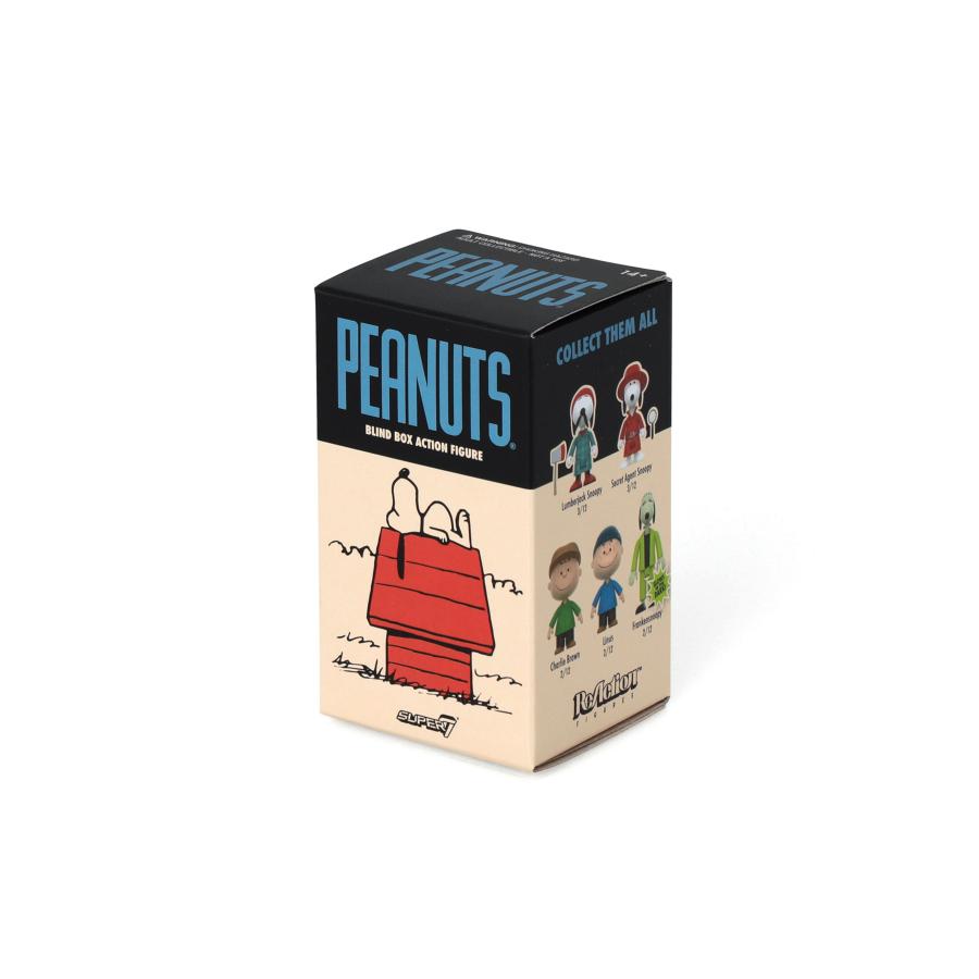 フィギュア Super7 Peanuts ブラインドボックス フラット Wave04 スヌーピー スーパー7 | PEANUTS | 12
