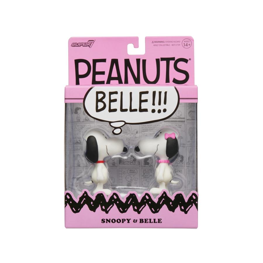 フィギュア スヌーピー / SUPER7 Peanuts ReAction Figures リアクションフィギア スヌーピー＆ベル / スーパー7 オブジェ フィギア | Super7