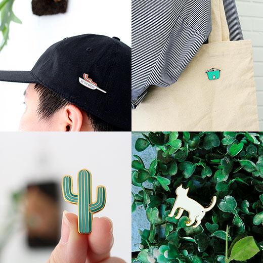 ピンバッジ pppppins ピンズ バッジ ピンバッチ ブローチ かわいい | HIGHTIDE | 27