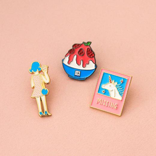 ピンバッジ pppppins ピンズ バッジ ピンバッチ ブローチ かわいい | HIGHTIDE | 28