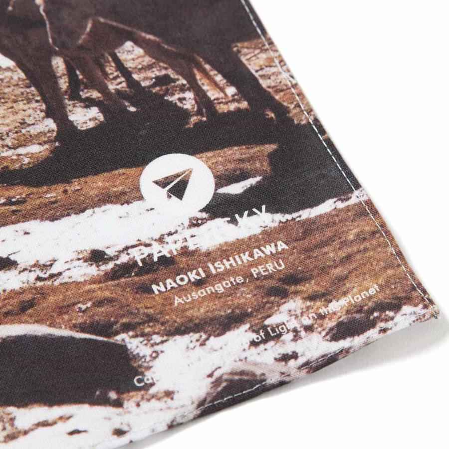 バンダナ PAPERSKY Mountain Bandana ペーパースカイ マウンテンバンダナ ハンカチ スカーフ 綿100% メンズ レディース 日本製 お弁当包み 大判ハンカチ ギフト | HIGHTIDE | 05