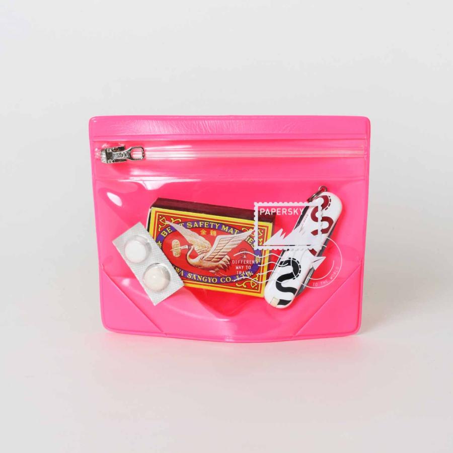 PAPERSKY Flat Pouch(S) ペーパースカイ フラットポーチ S トラベルポーチ 化粧ポーチ メイクポーチ クリアケース ガジェットケース | HIGHTIDE | 02