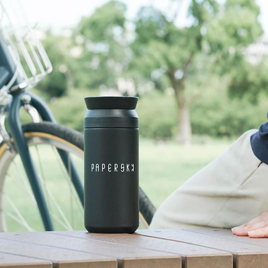 水筒 PAPERSKY Travel Tumbler ペーパースカイ トラベルタンブラー 350ml タンブラー 持ち運び 蓋付き マグボトル 洗いやすい 保温 保冷 | HIGHTIDE | 09