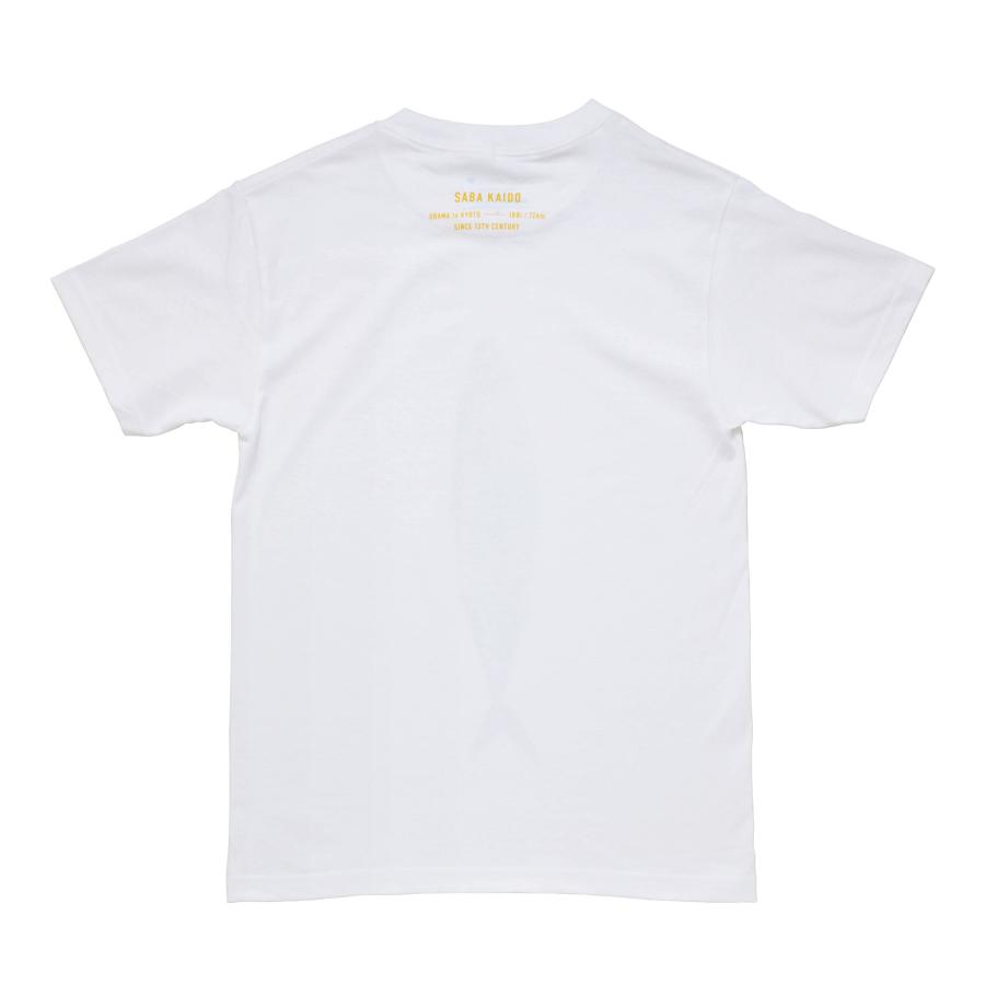 Tシャツ PAPERSKY ペーパースカイ SABA T サバTシャツ 半袖 メンズ レディース 魚 鯖 サバ 綿100% 白 | PAPERSKY | 02