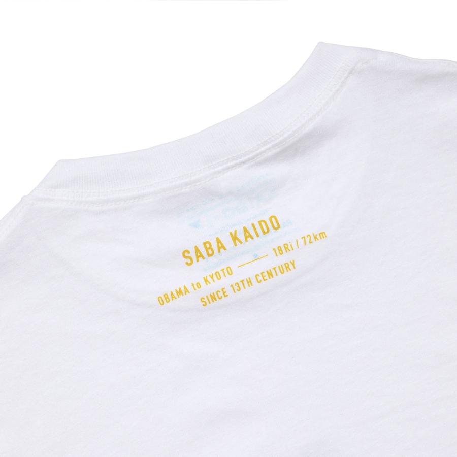 Tシャツ PAPERSKY ペーパースカイ SABA T サバTシャツ 半袖 メンズ レディース 魚 鯖 サバ 綿100% 白 | PAPERSKY | 04