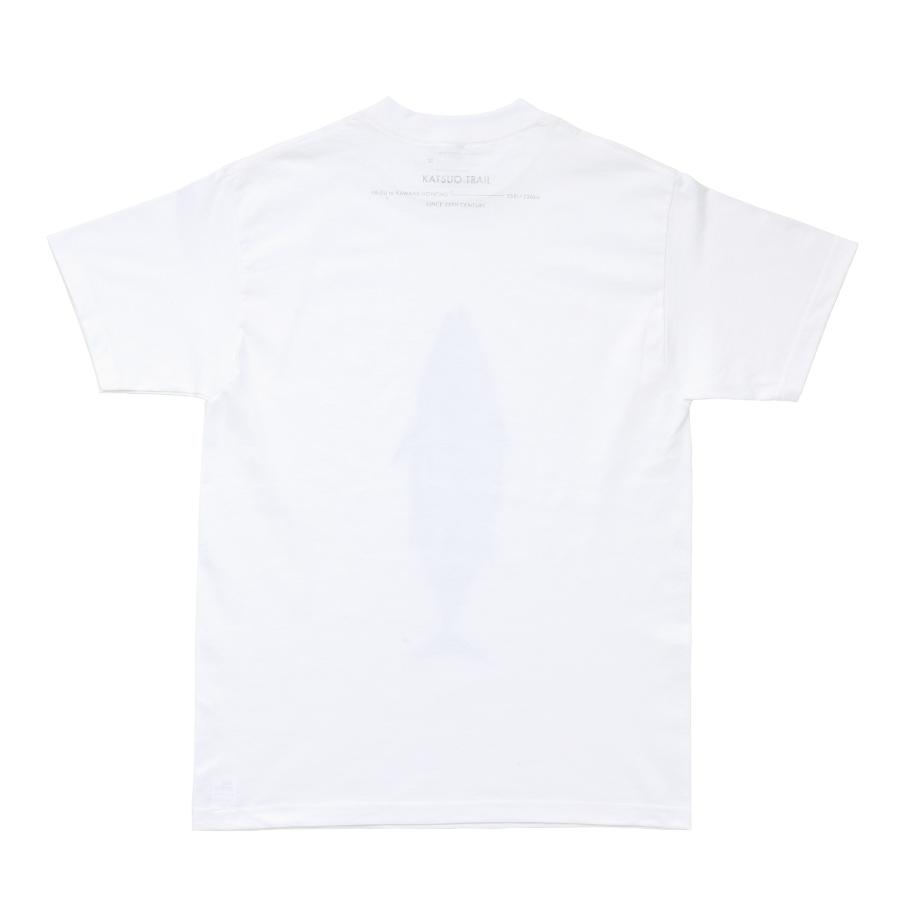 PAPERSKY ペーパースカイ KATSUO T カツオTシャツ メンズ レディース 半袖 魚 鰹 かつお カツオ 綿100% 白 | PAPERSKY | 02