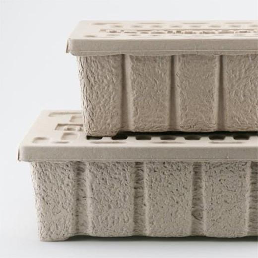 収納ボックス モールデッドパルプボックス S 収納ケース フタ付き ふた 靴 シューズ 衣類 おもちゃ 雑誌 おしゃれ 積み重ね 幅40 高さ15 奥行30 cm 隙間収納 | HIGHTIDE | 04