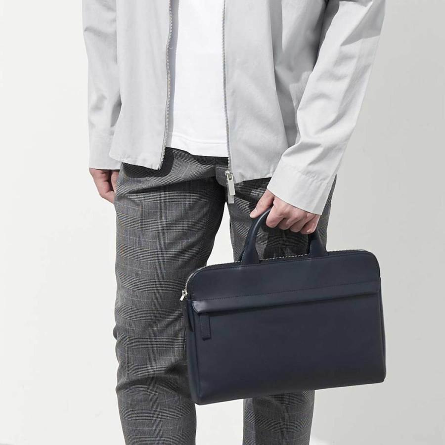 ビジネスバッグ レディース メンズ TRION トライオン 薄マチブリーフバッグ B5 本革 レザー通勤バッグ | TRION（MAMMUT） | 12