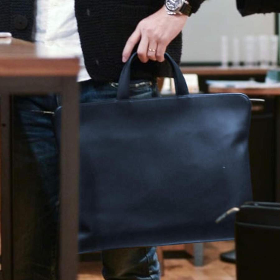 ビジネスバッグ メンズ TRION トライオン ブリーフバッグ M 本革 レザー 通勤バッグ | TRION（MAMMUT） | 16