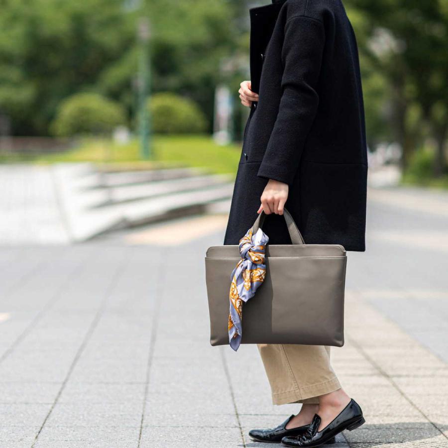 ビジネスバッグ メンズ レディース TRION トライオン ブリーフバッグ S 本革 レザー 通勤バッグ | TRION（MAMMUT） | 18