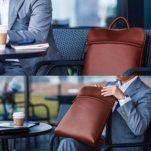 ビジネスリュック TRION トライオン 本革 レザー 通勤バッグ ビジネスバッグ バックパック メンズ レディース SA226 | TRION（MAMMUT） | 13