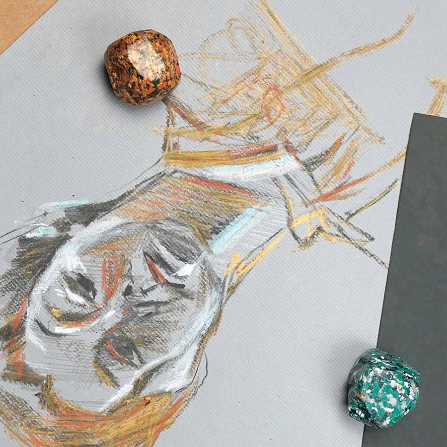 クレヨン unto アント カラージェム くれよん 大人 子供 子ども お絵描き 画材 安全 おしゃれ オブジェ インテリア ギフト プレゼント | HIGHTIDE | 18