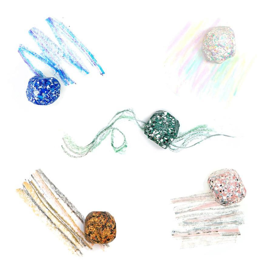 クレヨン  unto アント カラージェム 3個セット クレヨン くれよん 大人 子供 子ども お絵描き 画材 安全 おしゃれ オブジェ インテリア ギフト プレゼント | HIGHTIDE | 07